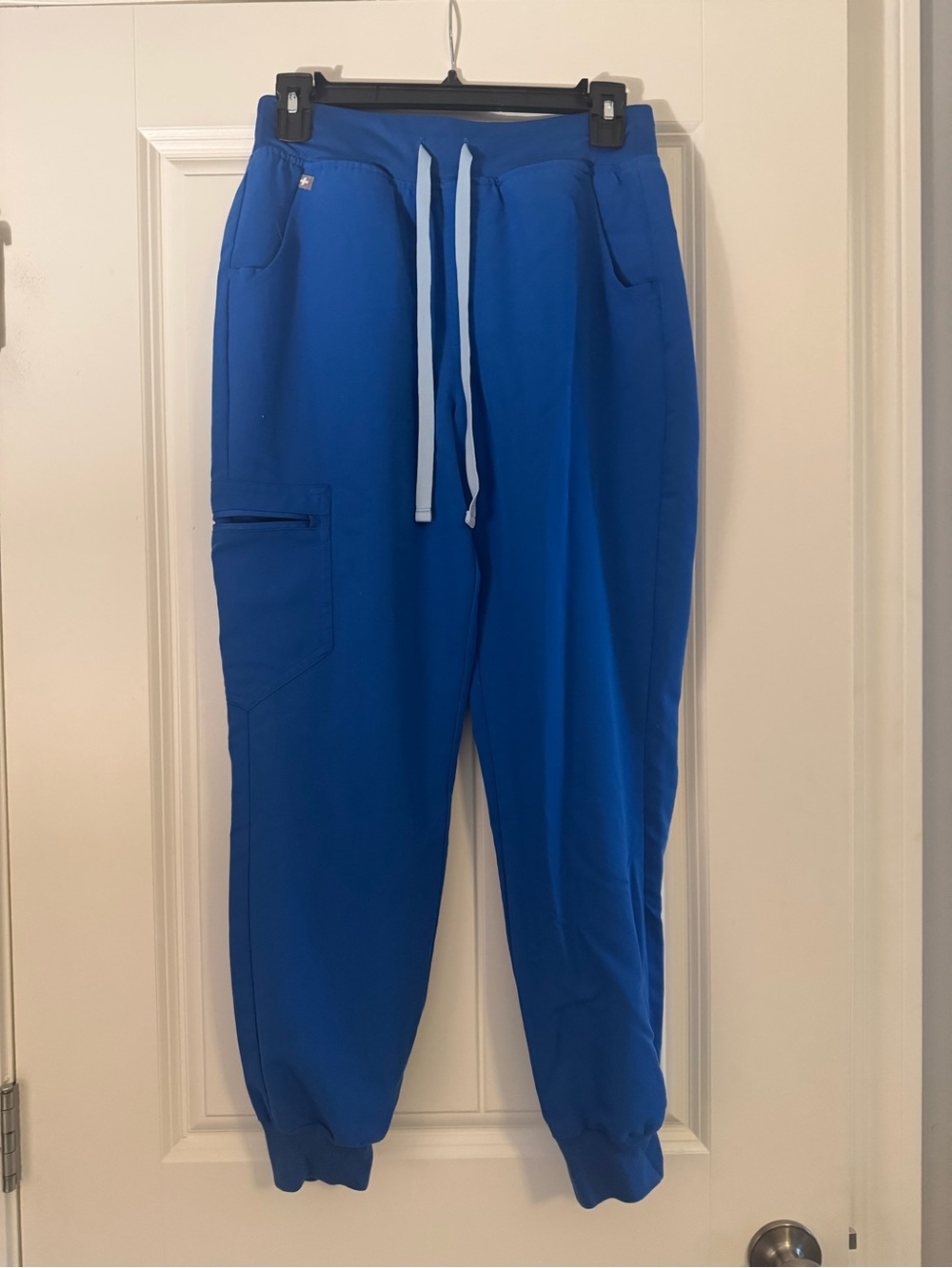 Figs Women's Royal Blue Drawstring Jogger Sweatpants